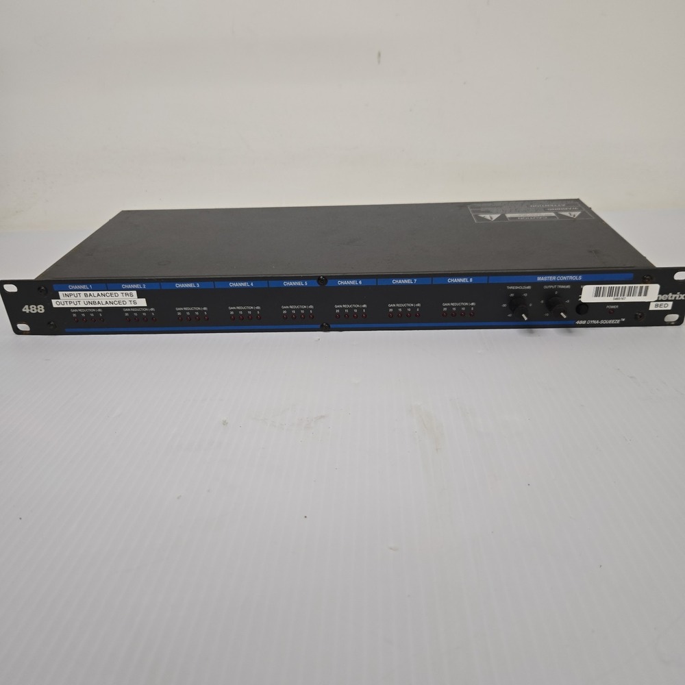 Symetrix 488 DYNA-Squeeze 8 Channel Compressor - Display